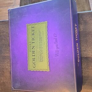 Willy Wonka Golden Ticket Board Game by Buffalo Games